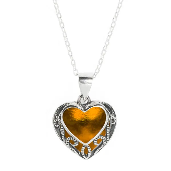 Homespun Hearts Necklace
