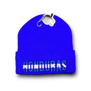 Honduras Beanie Hat – Blue – New – Insulated, Flag Design