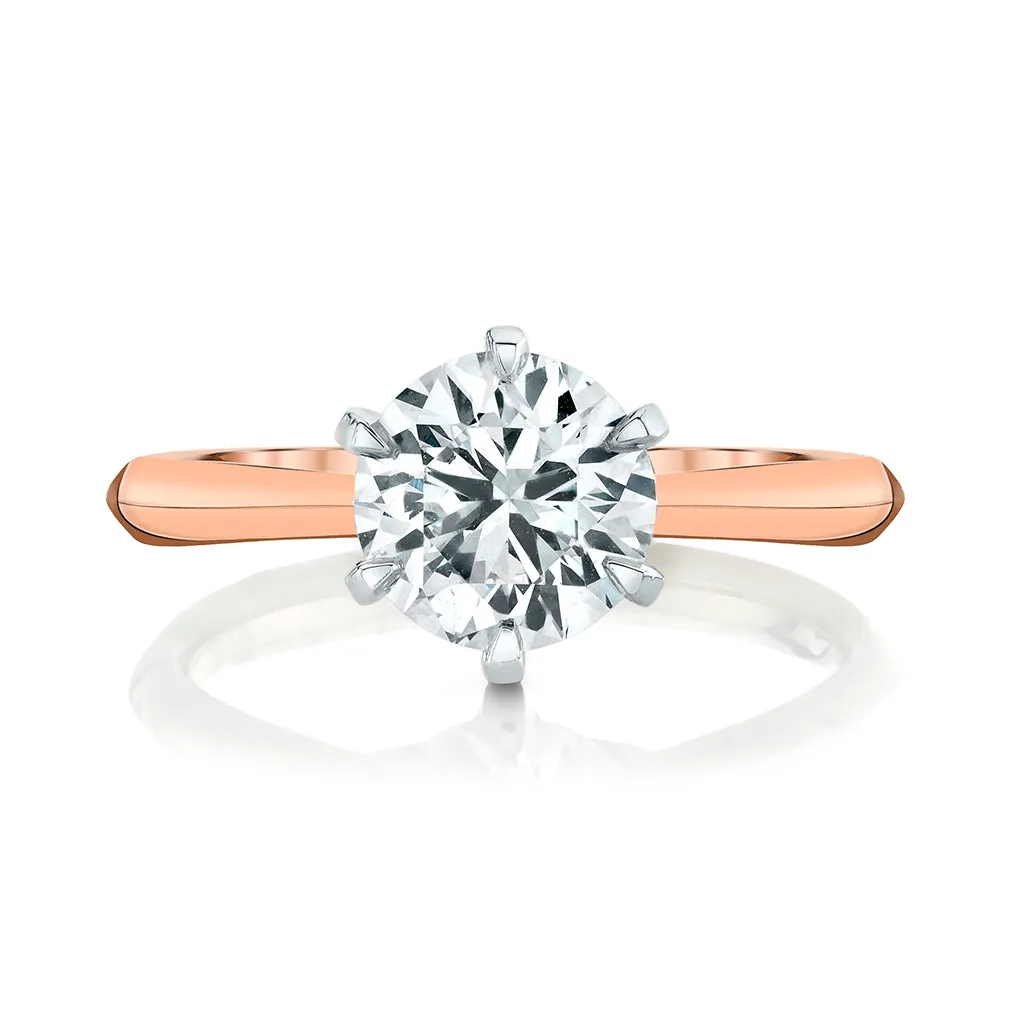 HS Original Six Prong Diamond Setting