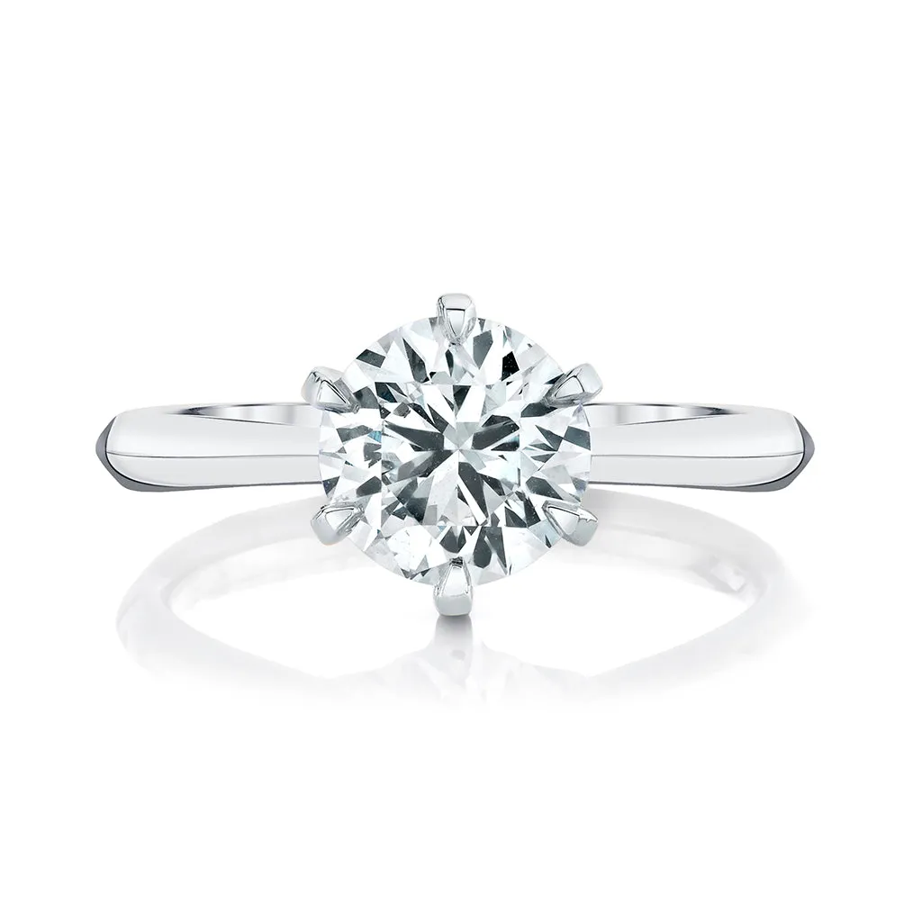HS Original Six Prong Diamond Setting