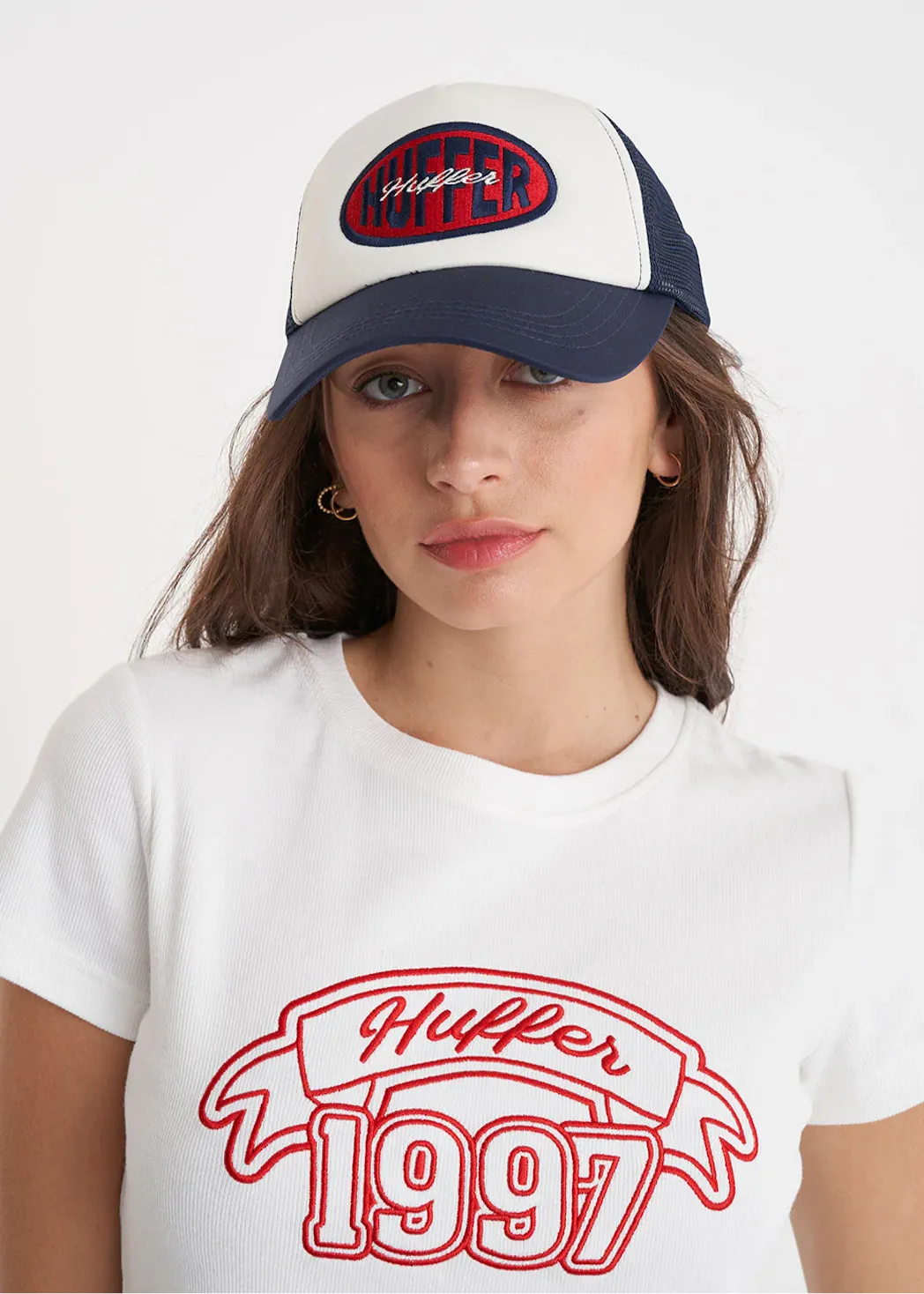 HUFFER Trucker Cap/Finals - Chalk
