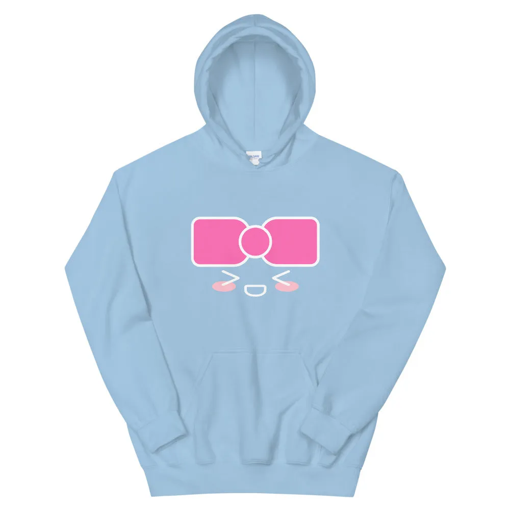 hyunee face hoodie (white)