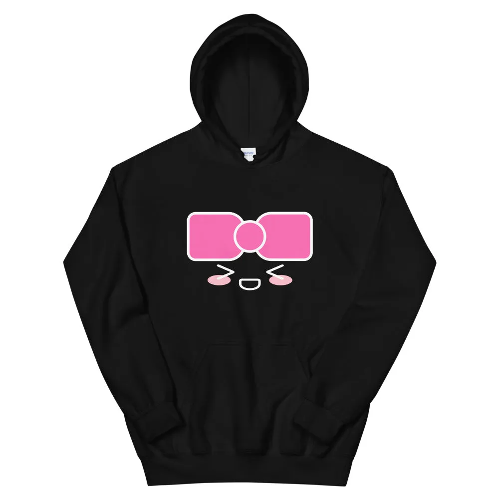 hyunee face hoodie (white)