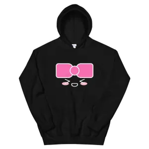 hyunee face hoodie (white)