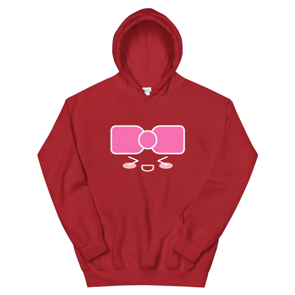 hyunee face hoodie (white)