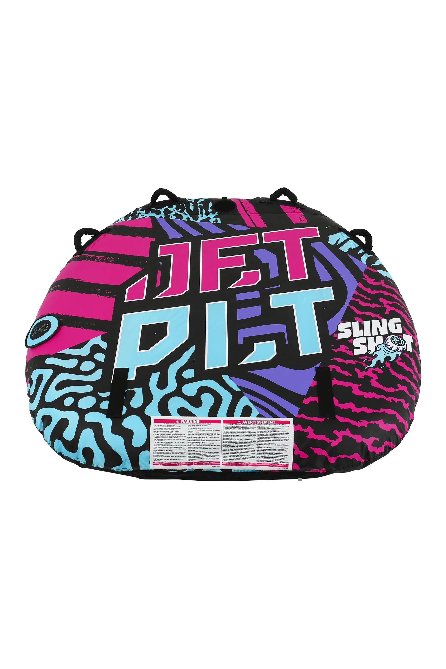 Jetpilot Slingshot Towable Tube - Pink/Blue