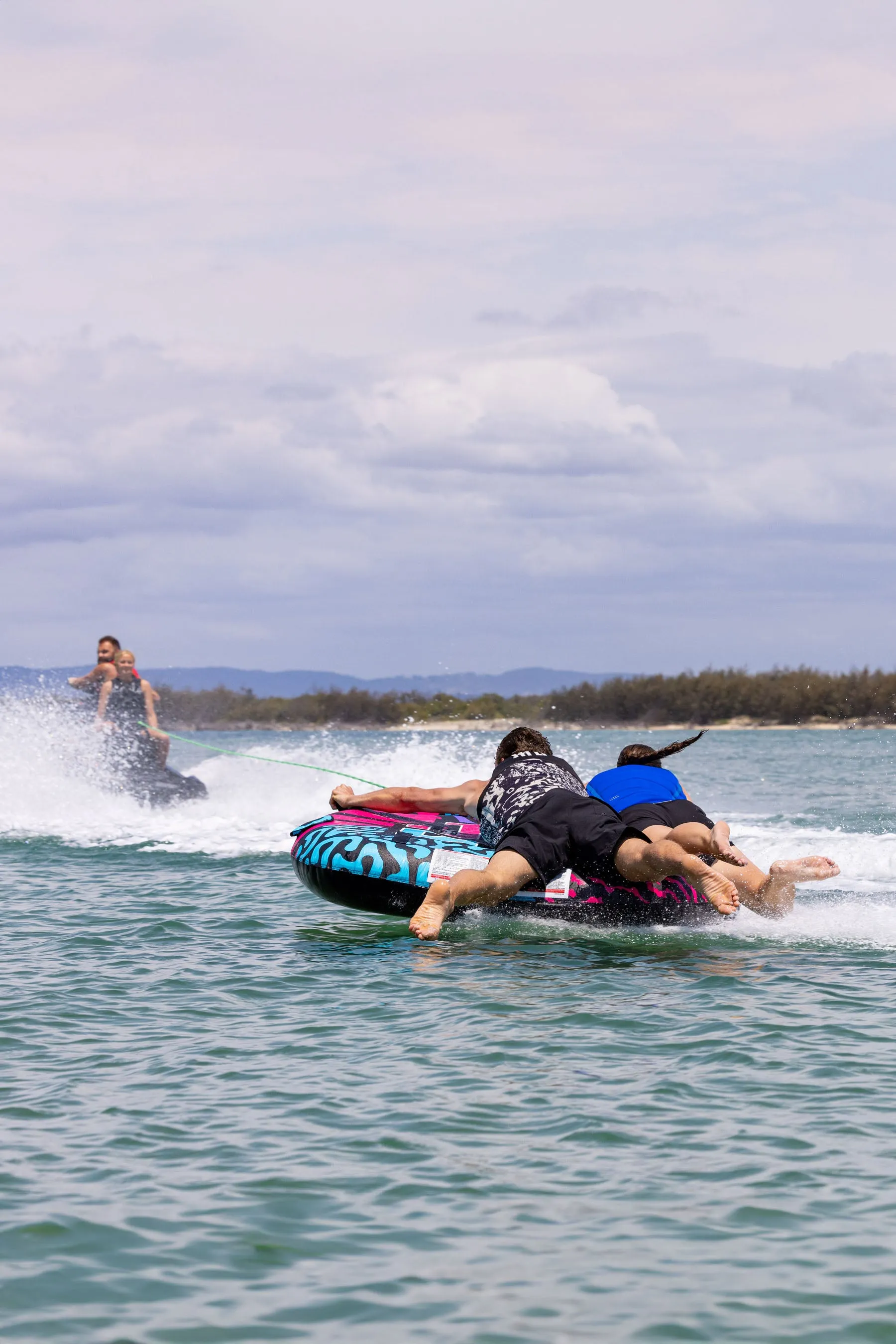 Jetpilot Slingshot Towable Tube - Pink/Blue