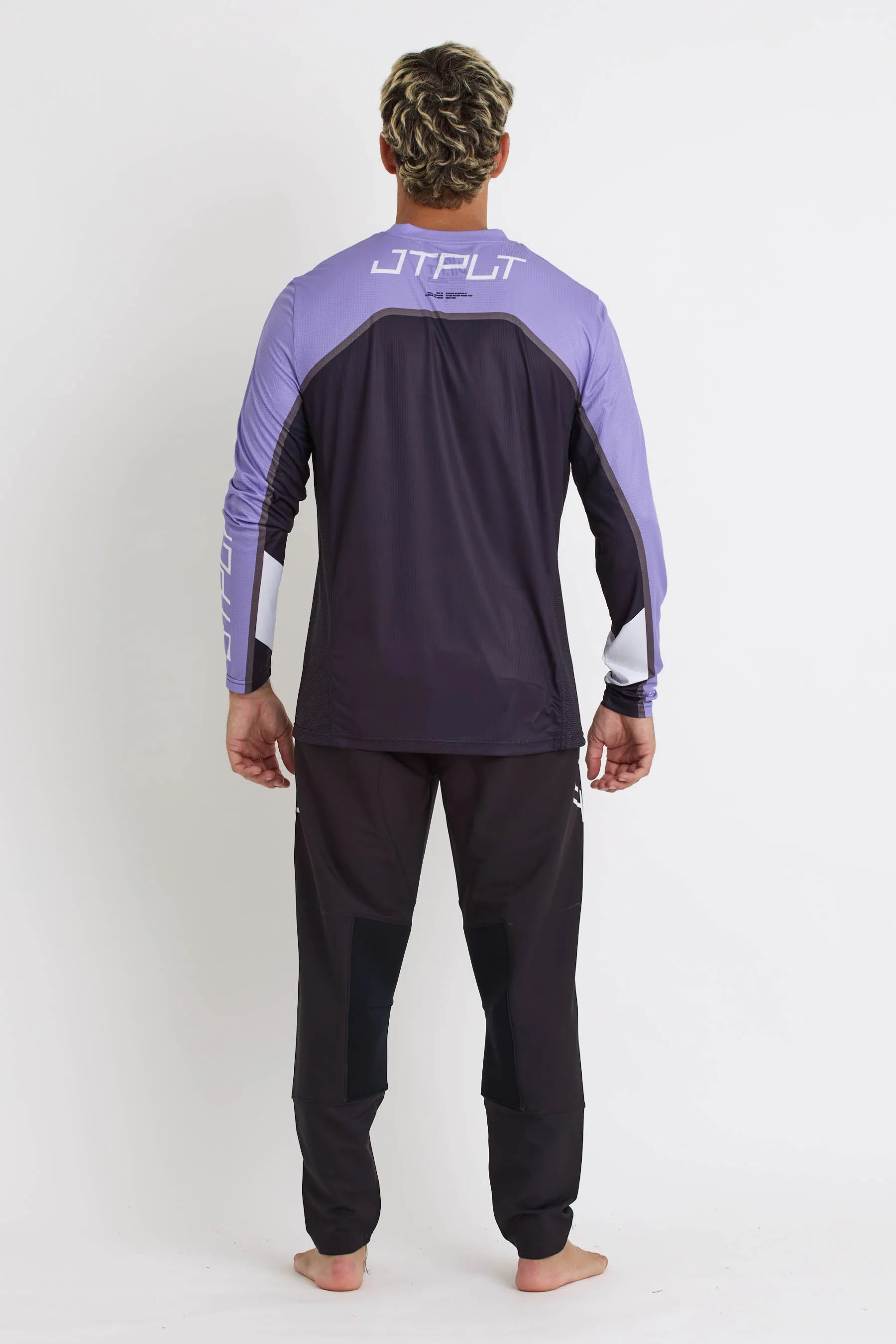 Jetpilot Vault Rx Moto Jersey - Purple