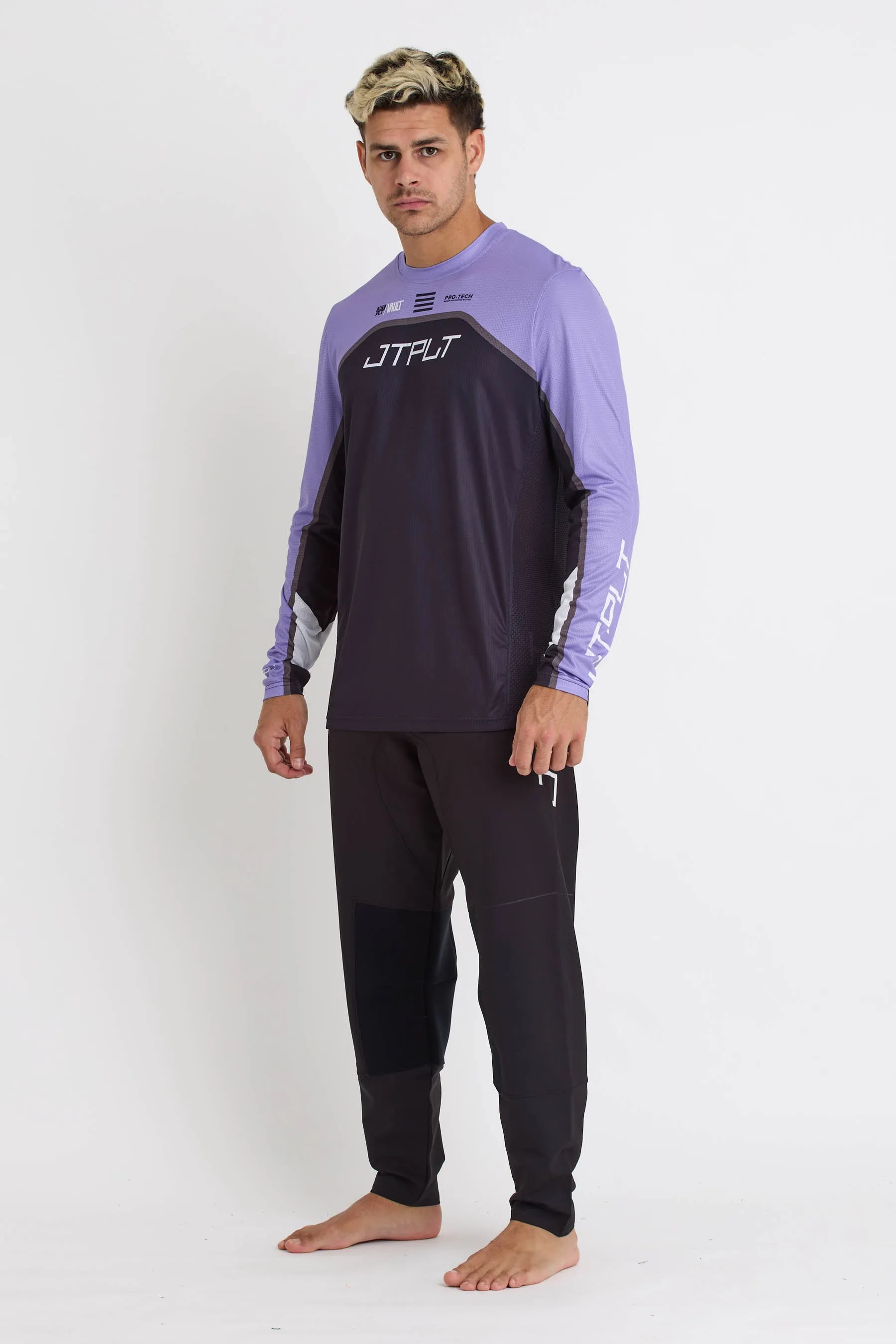 Jetpilot Vault Rx Moto Jersey - Purple
