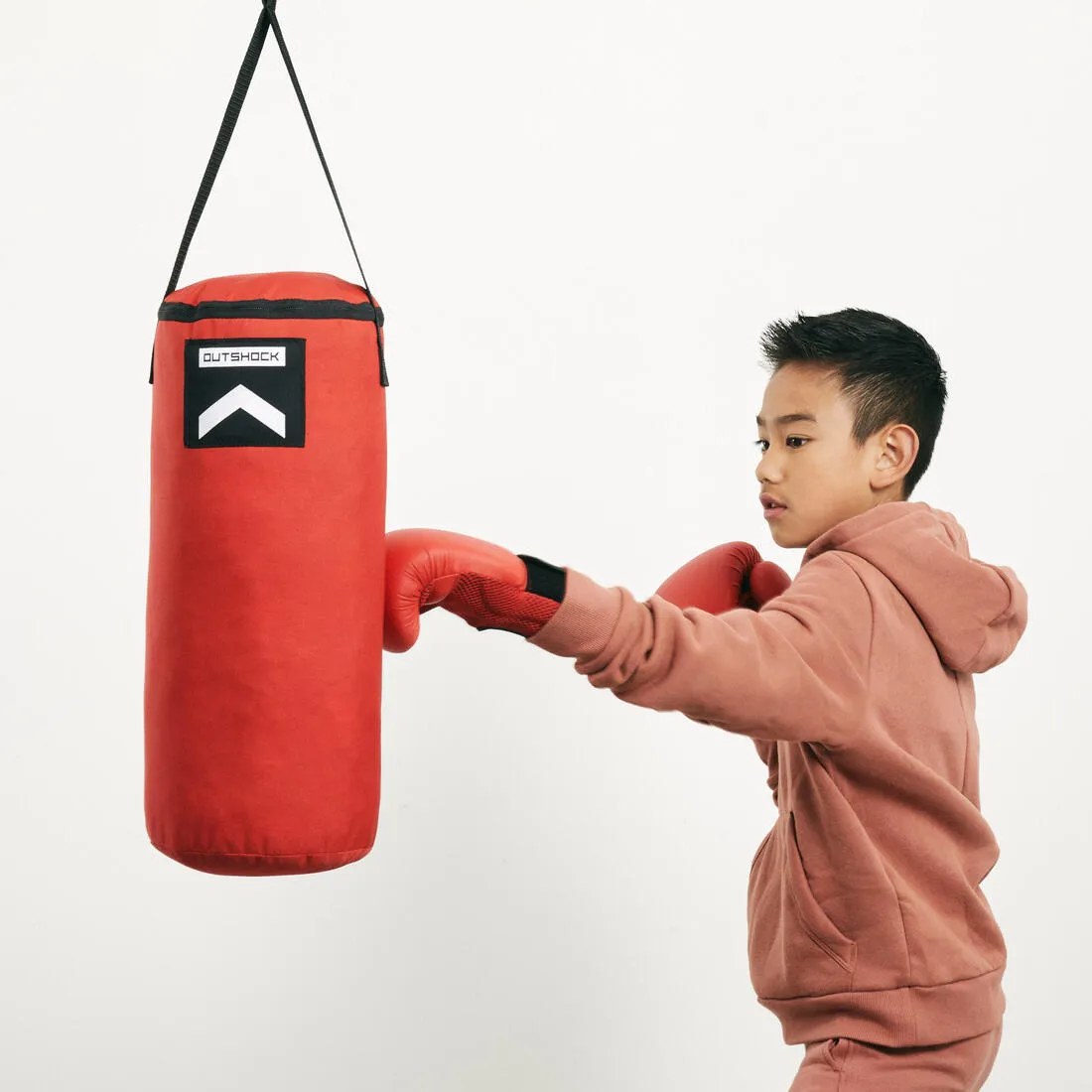 Kids' Boxing Bag   Gloves Set