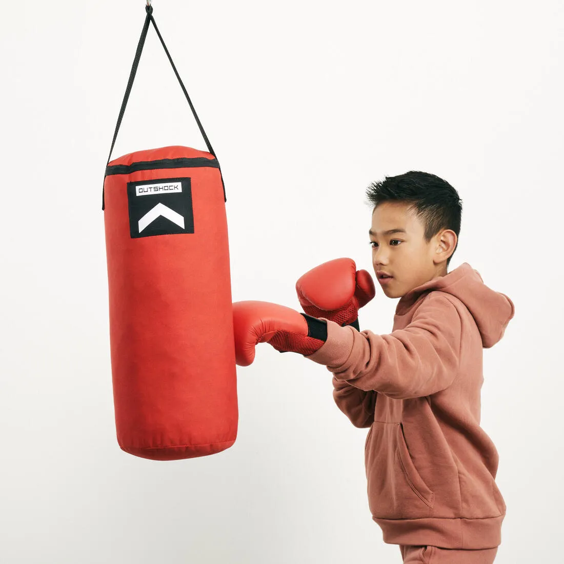 Kids' Boxing Bag   Gloves Set