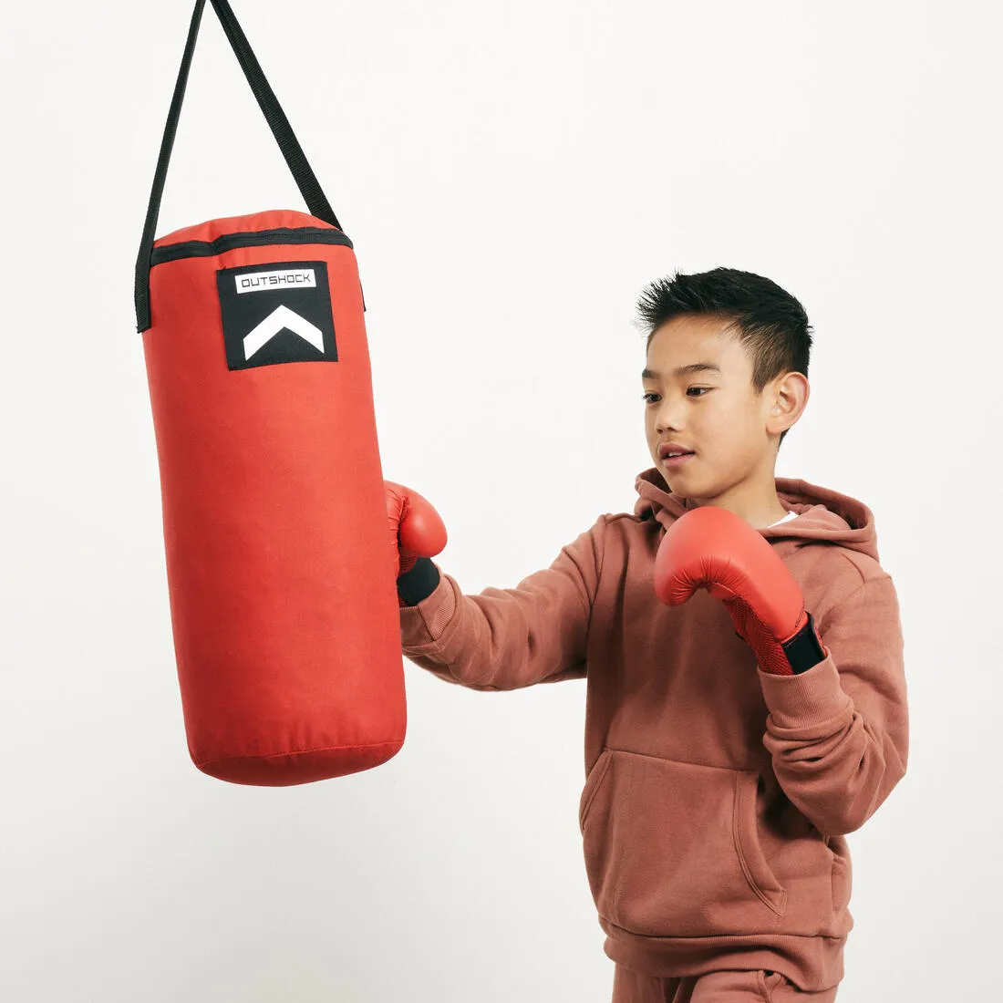Kids' Boxing Bag   Gloves Set