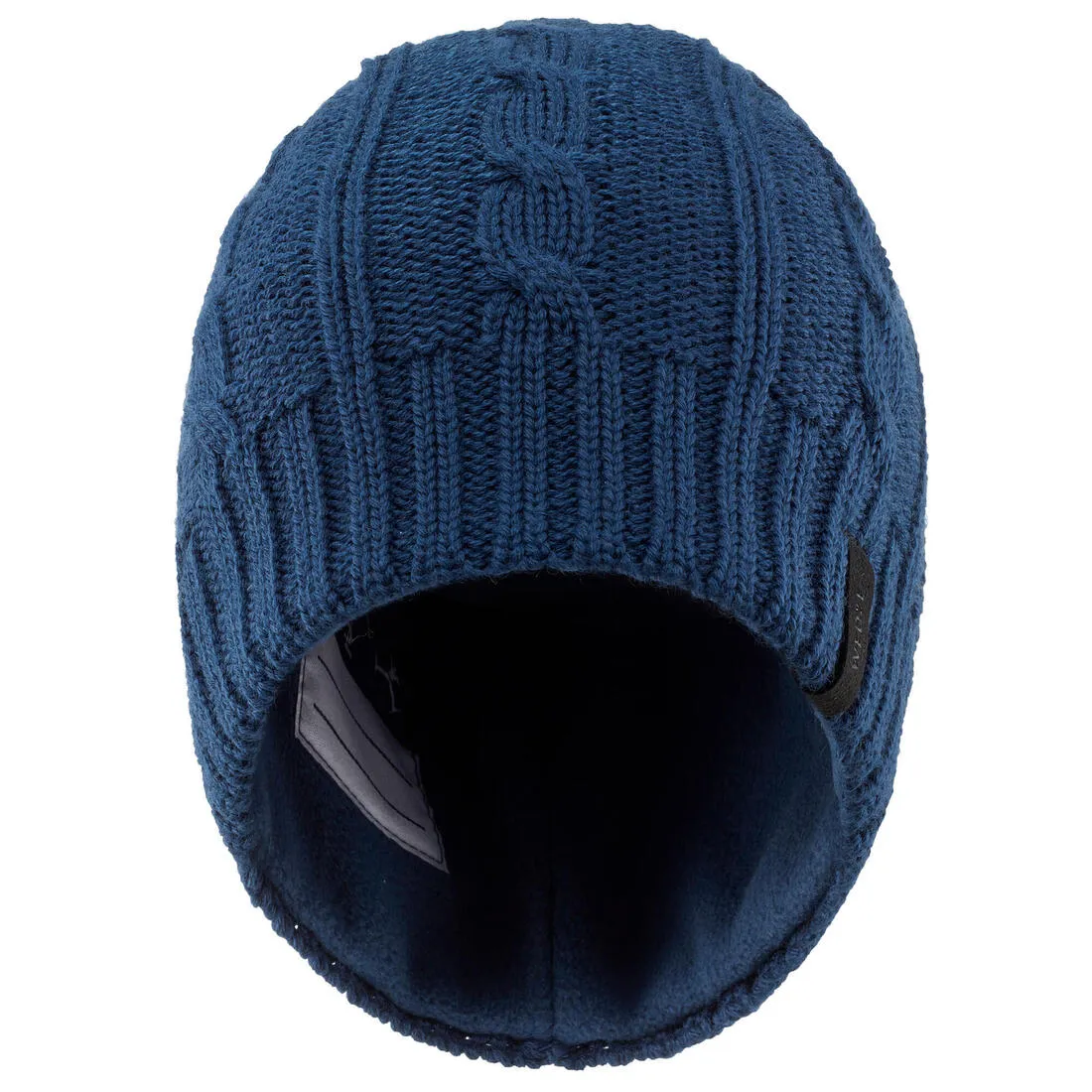 Kids’ Cable-Knit Ski Hat Navy