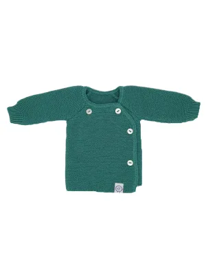 Knitted Teal Cardigan