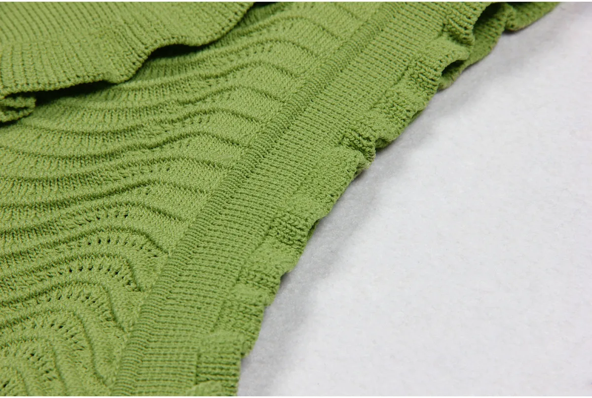 Kristin Knit Two-Piece Matching Skirt Set