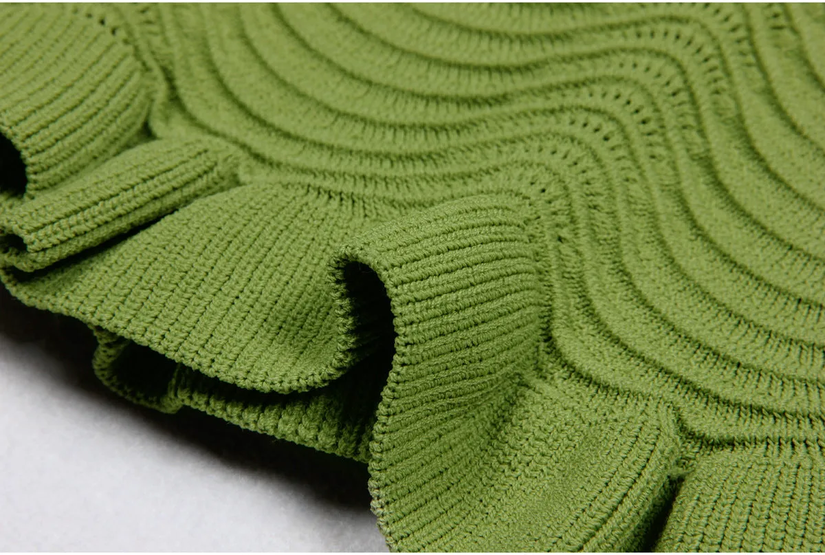 Kristin Knit Two-Piece Matching Skirt Set