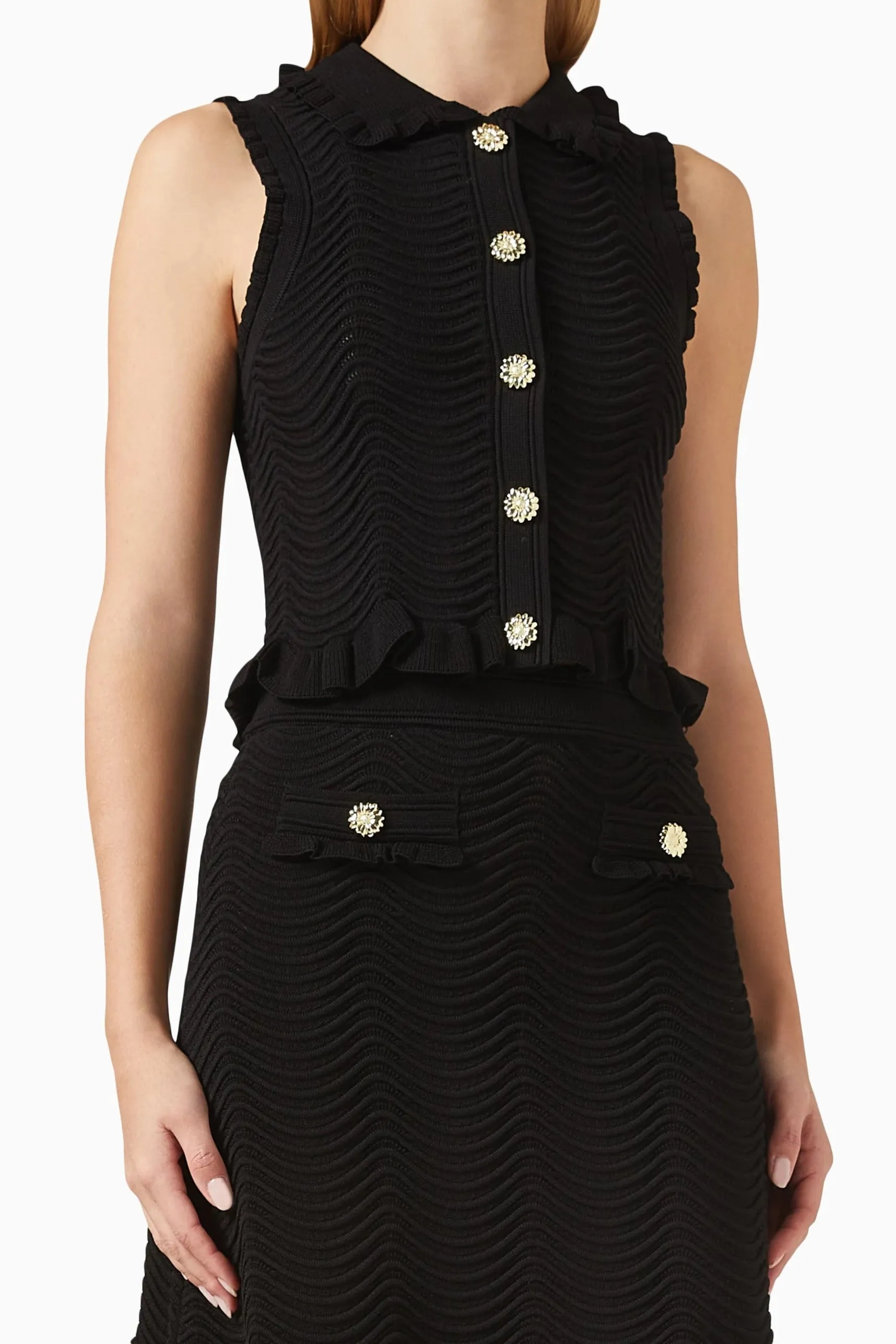 Kristin Knit Two-Piece Matching Skirt Set