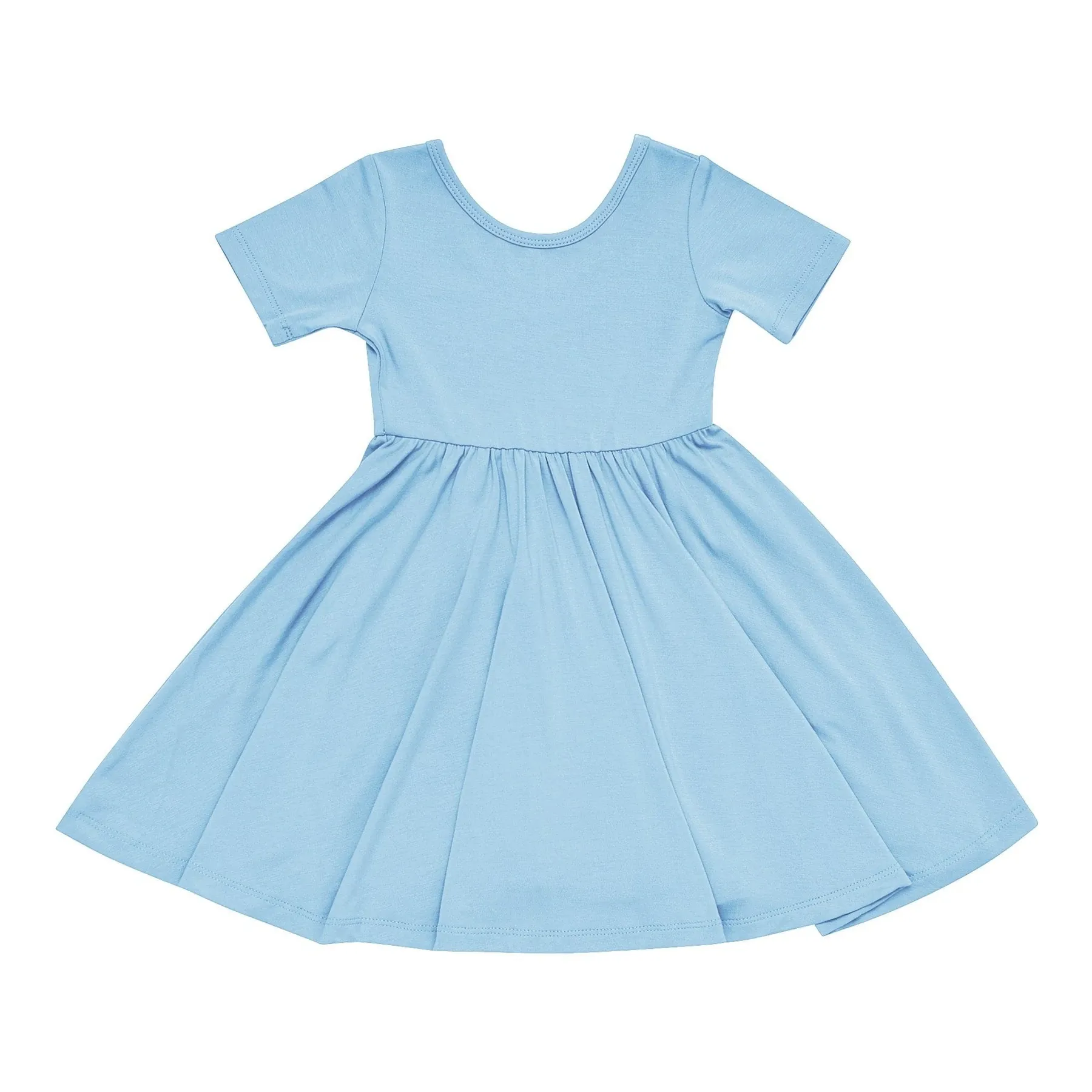 Kyte Twirl Dress- Stream