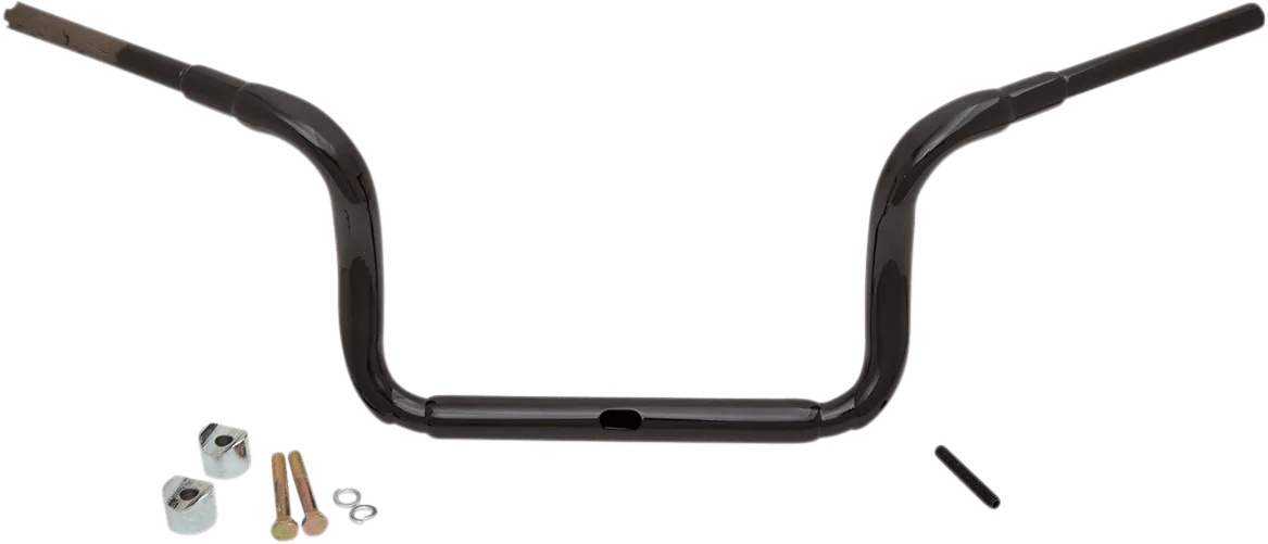 LA Choppers LA-7323-10B 1-1/2in. Traditional Ape Hanger Handlebar - Black