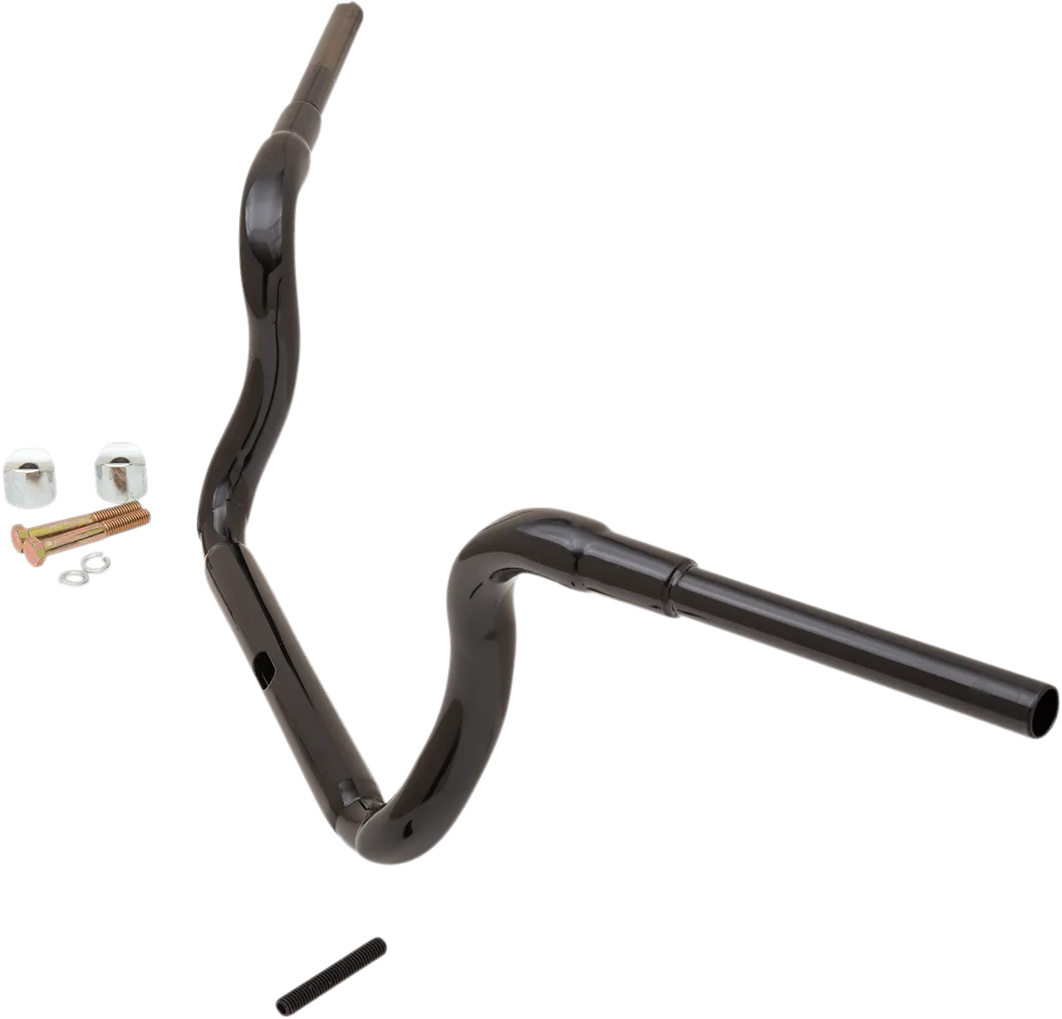 LA Choppers LA-7323-10B 1-1/2in. Traditional Ape Hanger Handlebar - Black