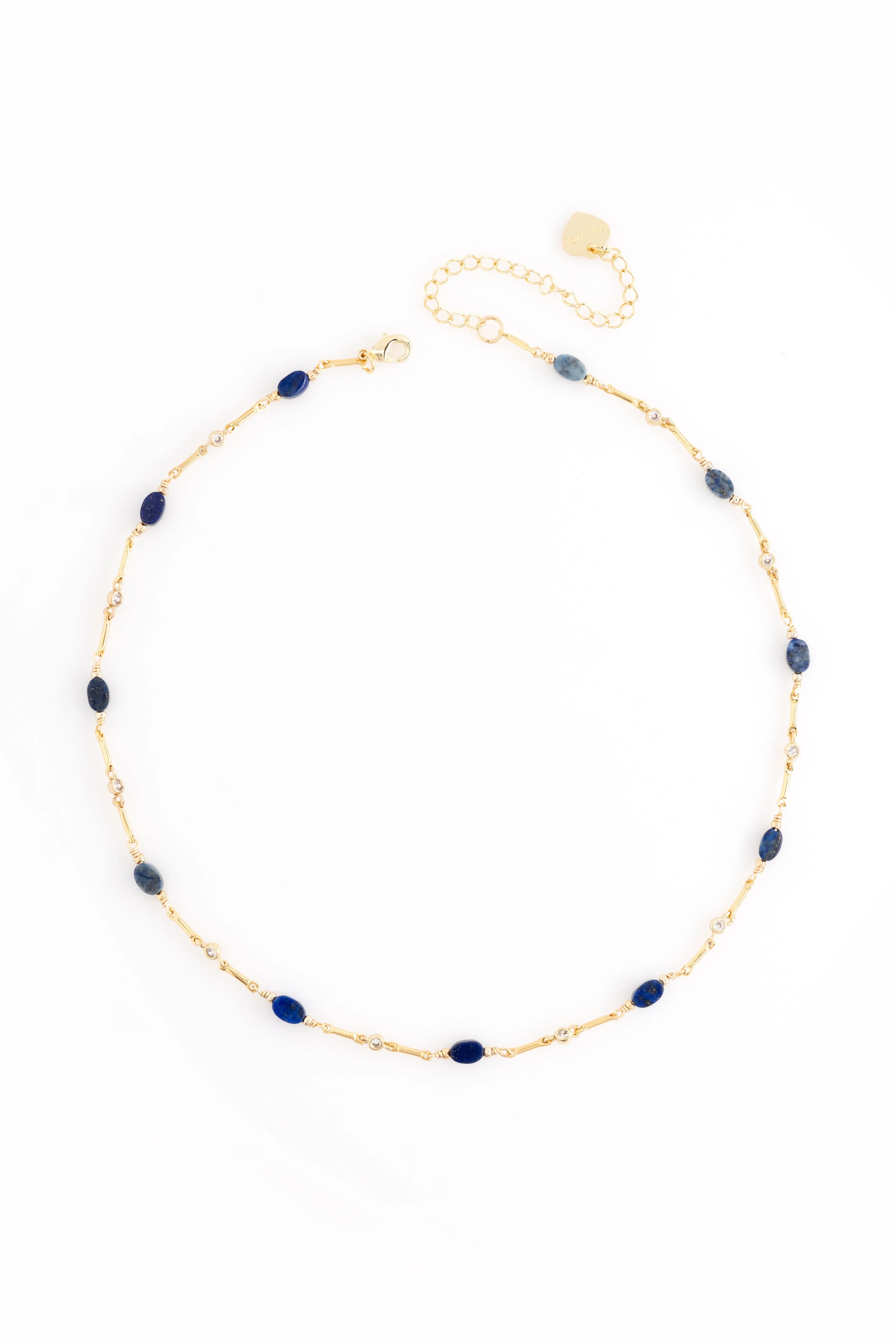 Lapis Lazuli Gold Dainty Necklace