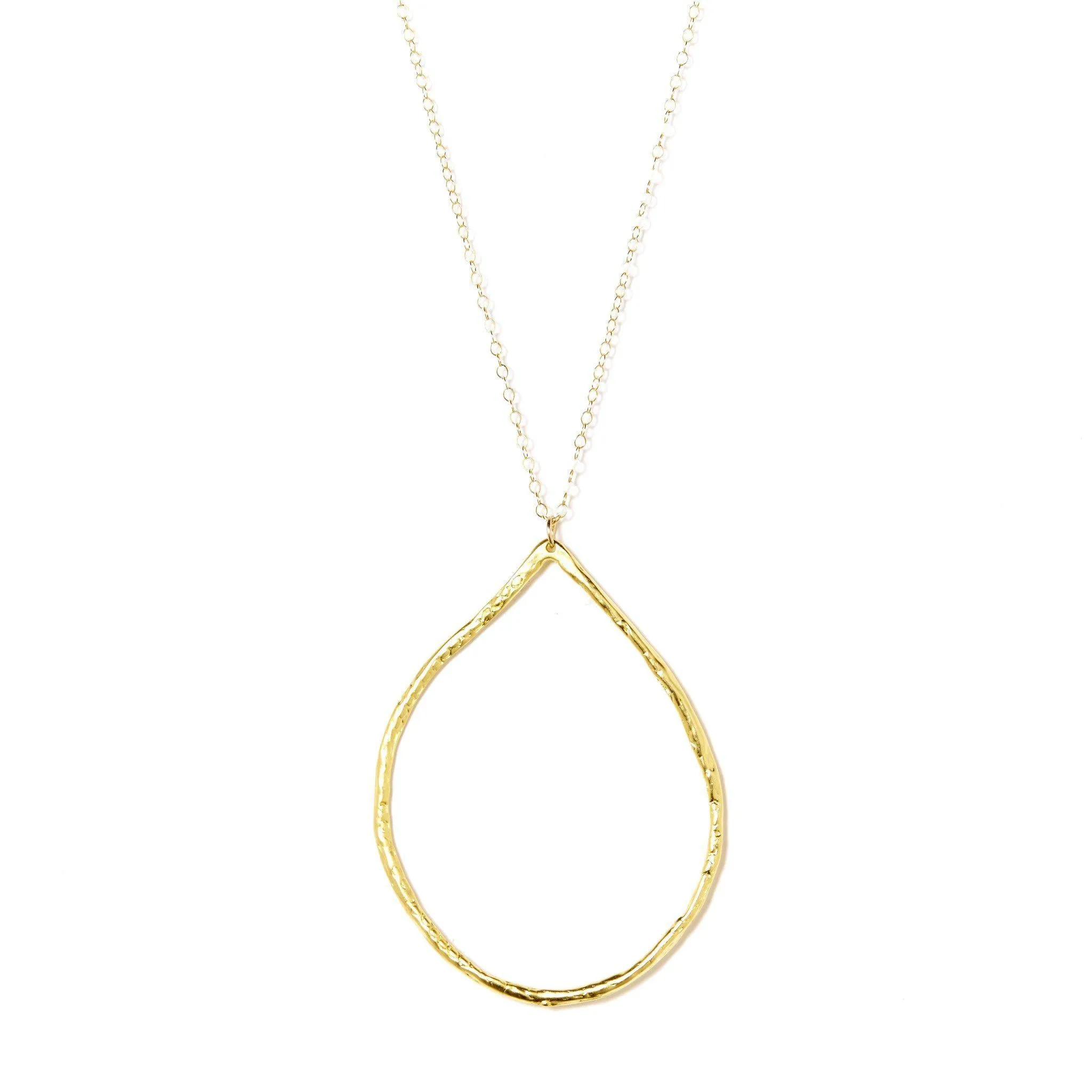 Large Hoop Necklace