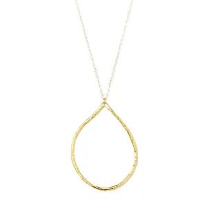 Large Hoop Necklace