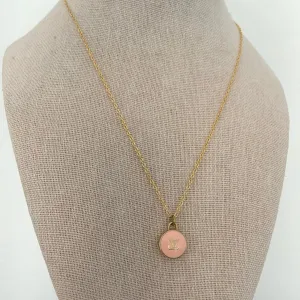 LV Pink Charm Necklace