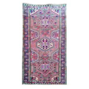 MA34 Handwoven Vintage Rug 4’4x9’11