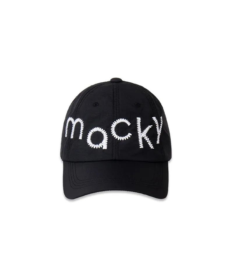MACKY Golf: Breeze Logo Ball Cap - Black