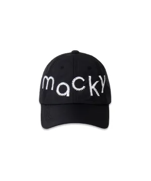 MACKY Golf: Breeze Logo Ball Cap - Black