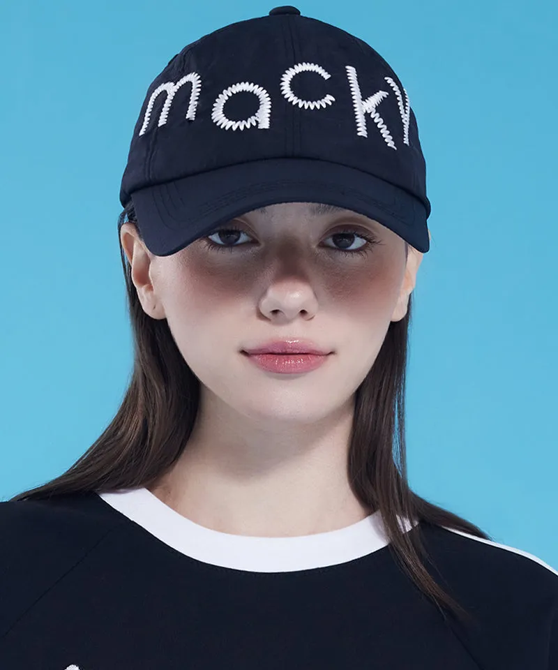MACKY Golf: Breeze Logo Ball Cap - Black