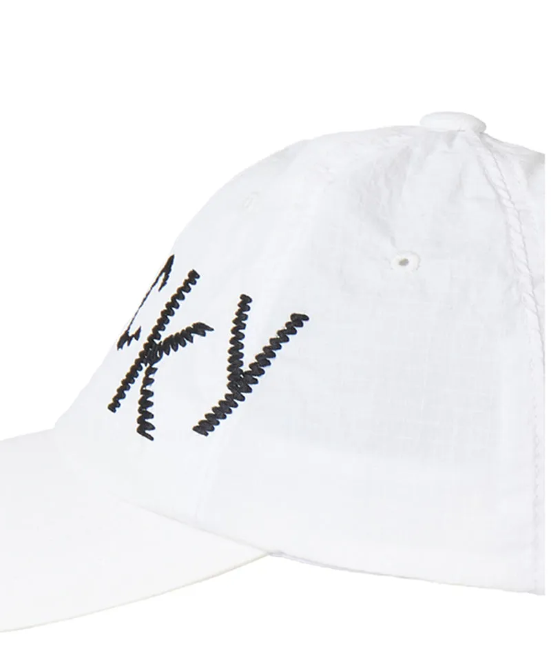 MACKY Golf: Breeze Logo Ball Cap - White