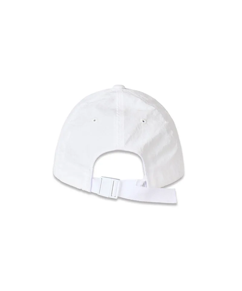 MACKY Golf: Breeze Logo Ball Cap - White