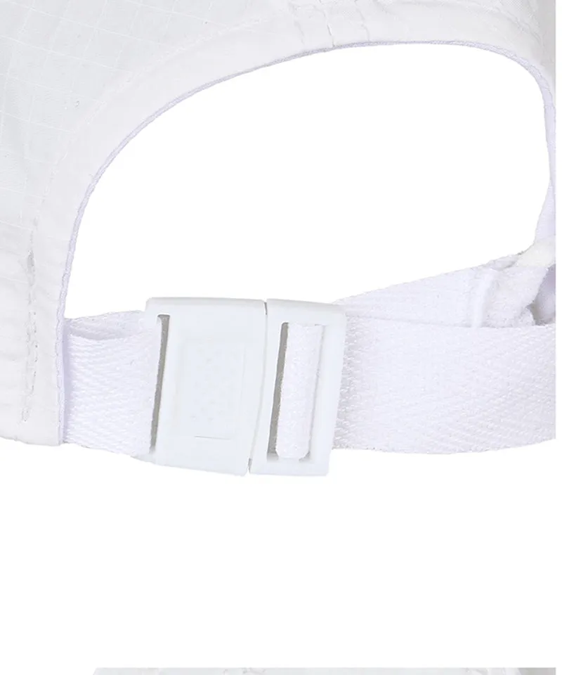 MACKY Golf: Breeze Logo Ball Cap - White