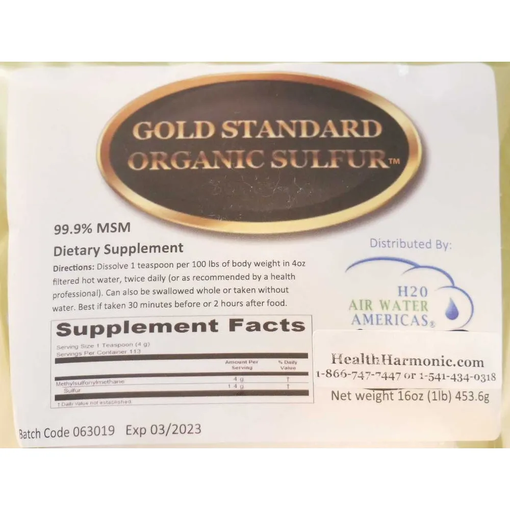 Magnesium Bicarbonate Trace Mineral Concentrate Organic Sulfur Combo Bundle