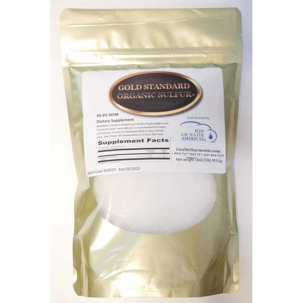 Magnesium Bicarbonate Trace Mineral Concentrate Organic Sulfur Combo Bundle