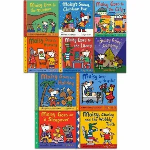 Maisy mouse first experiences 10 books collection pack set by lucy cousin