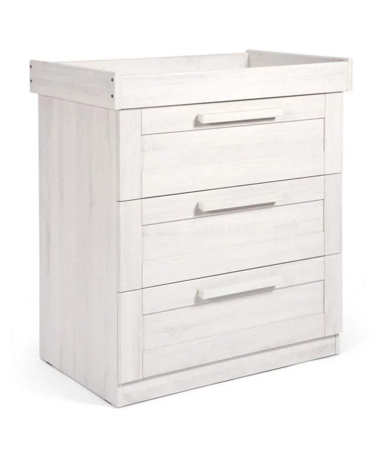 Mamas & Papas Atlas 3pc Furniture Set - Nimbus White