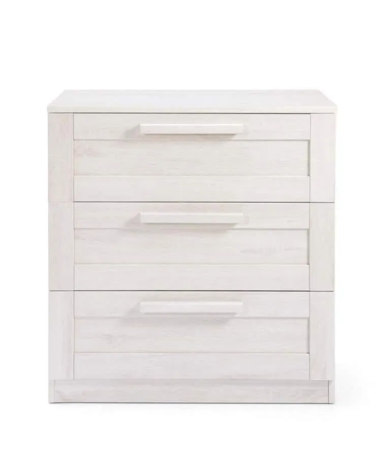 Mamas & Papas Atlas 3pc Furniture Set - Nimbus White