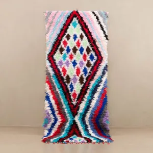 Mariam - vintage boucherouite rug