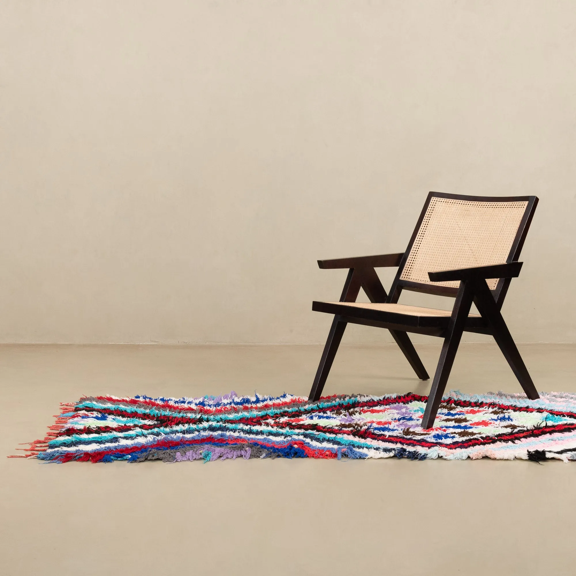 Mariam - vintage boucherouite rug