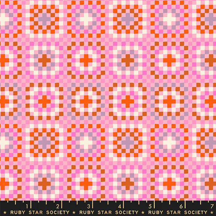 Meadow Star, Granny Square in Merry - 22.5" REMNANT