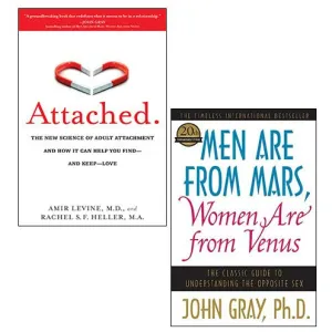 Men Are from Mars, Women Are from Venus And Attached 2 Books Collection Set