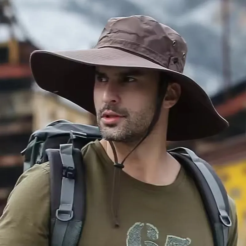 Men Outdoor Fishing Hiking Beach Hats