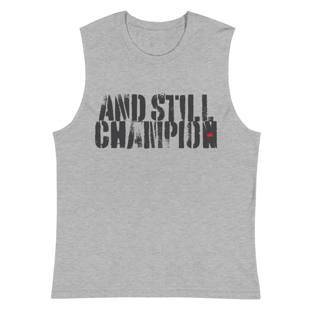 Men's And Still Champion Training Muscle Shirt