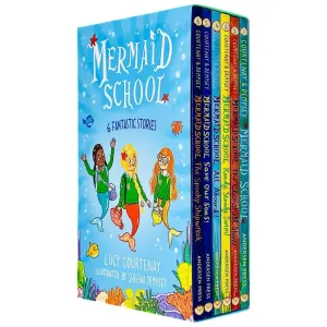 Mermaid School Series 6 Books Collection Box Set By Courtenay & Dempsey
