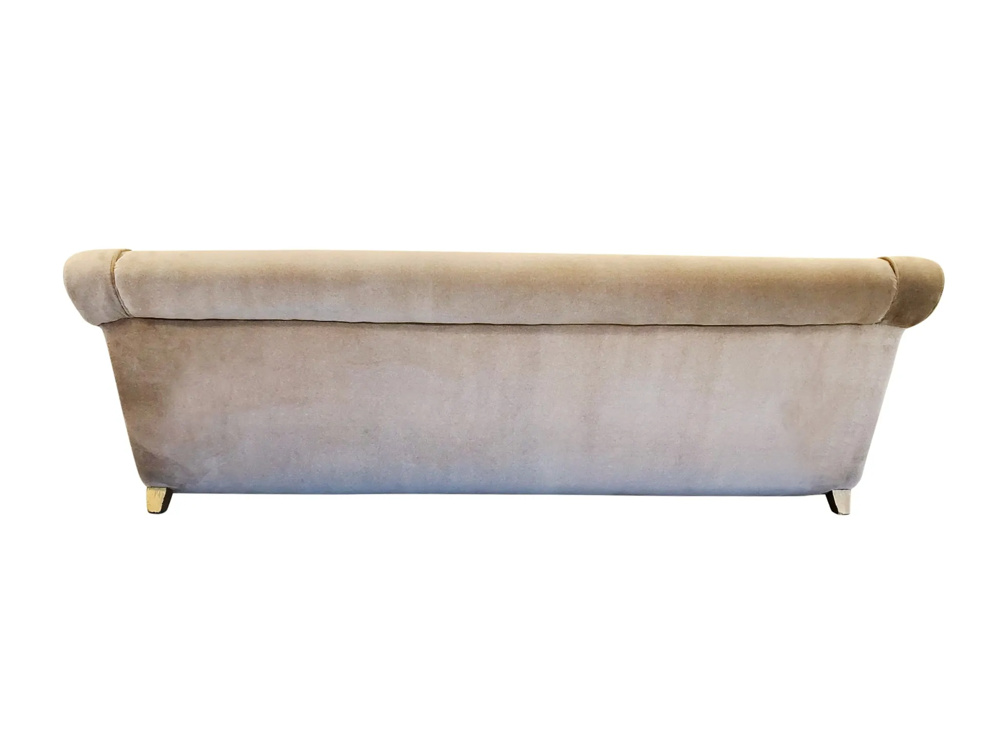 Midcentury James Mont Velvet Mohair Sofa