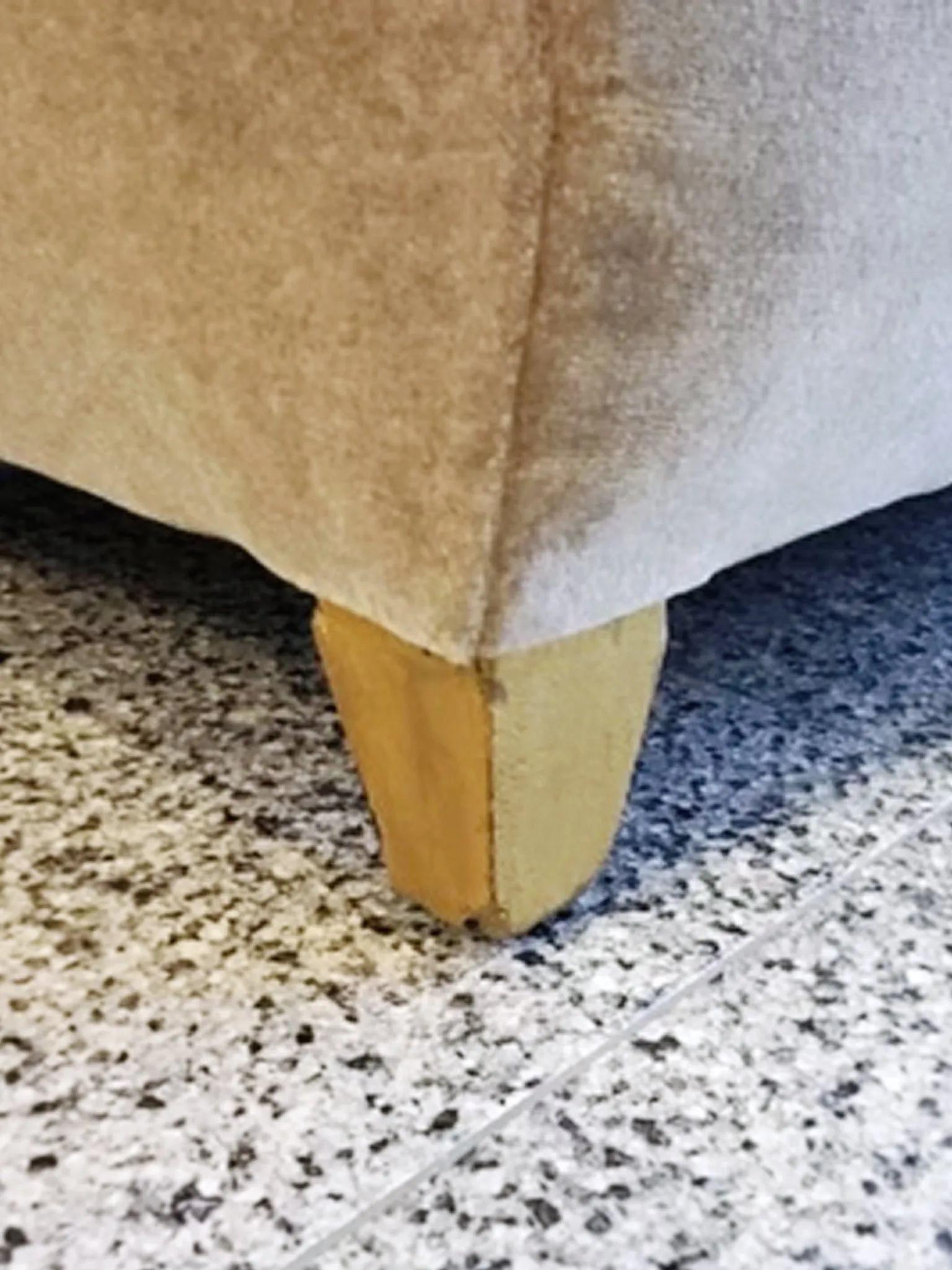 Midcentury James Mont Velvet Mohair Sofa