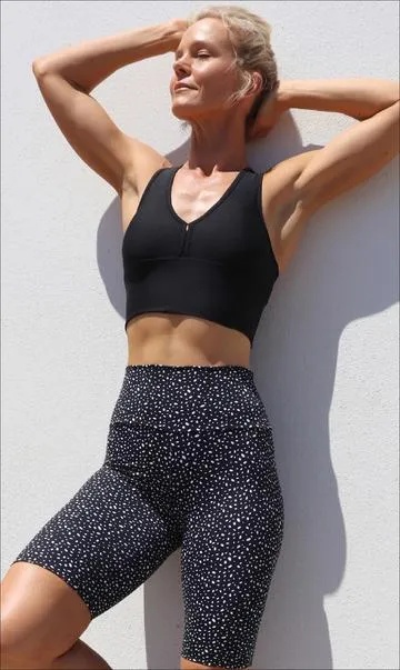 Midnight Racer Back Bra